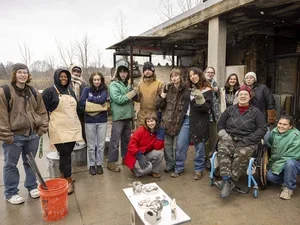 Anina Major's Raku Firing