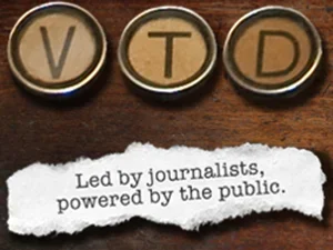 VT Digger logo and motto image