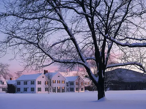 Bennington in the snow
